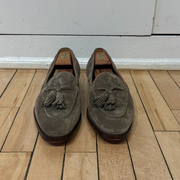 Ralph Lauren Purple Label Men's Luther Calf Suede Tassel Loafers (sz 11) - Picture 5 of 10